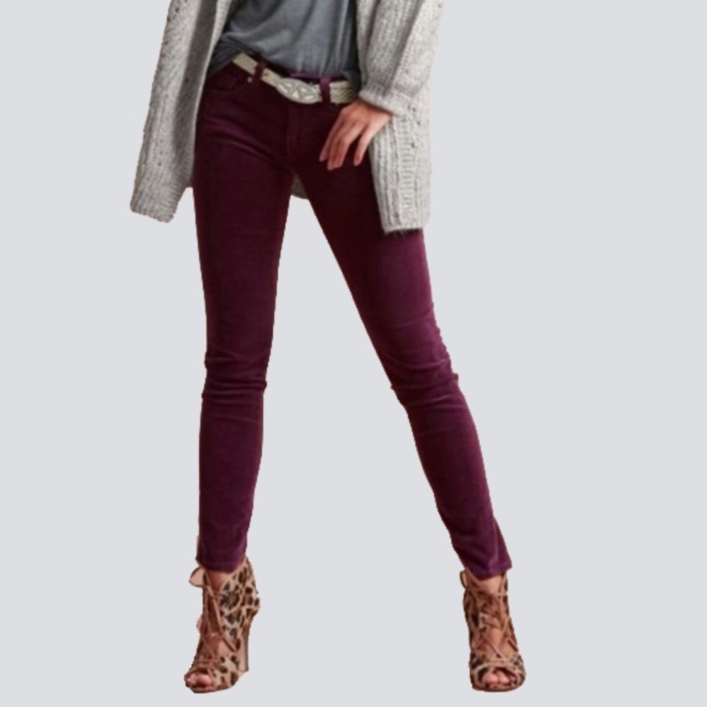 Cabi Skinny Vino Corduroy Pants